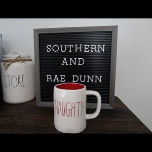 Rae Dunn Naughty mug